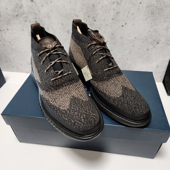 NWT Cole Haan 2 Zerogrand Stitchlite Chukka C28854 Knit Oxford Shoes Men\'s 8.5 M main image 11